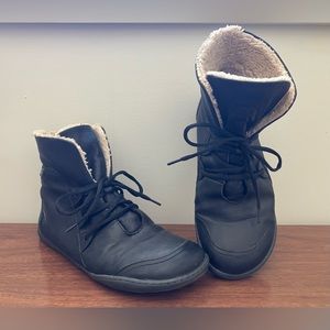 Camper Peu Cami Black Leather Boots